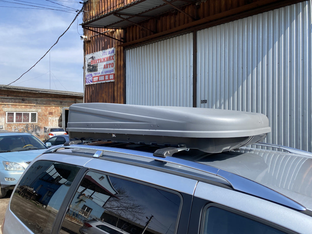 Dual-side roof box KX grey matte (520 L) - image 2