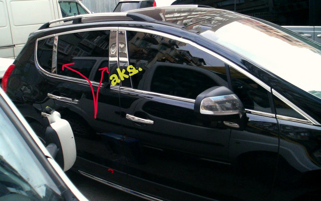 Stainless Steel Pillar Covers for Peugeot 3008 2008-2016 - image 4