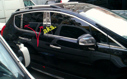 Stainless Steel Pillar Covers for Peugeot 3008 2008-2016 - image 4