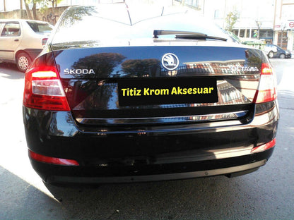 Trunk trim stainless steel for Skoda Octavia III A7 2013-2019 - image 4