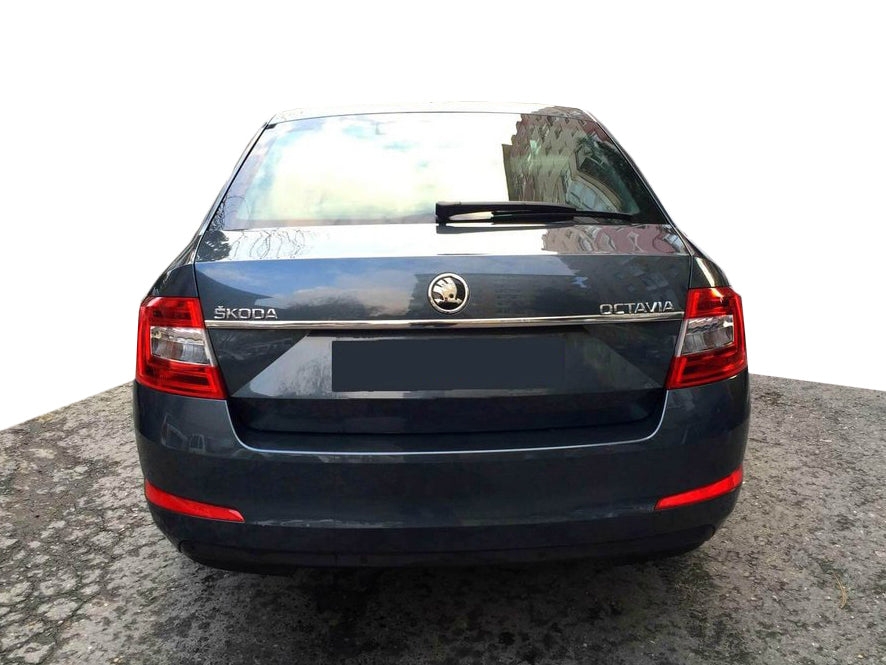 Chrome trim above license plate (stainless steel) for Skoda Octavia III A7 2013-2019 - image 1