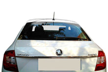 Chrome bar above Tit-design number (stainless steel) for Skoda Rapid 2012-2019 - Reelken Auto