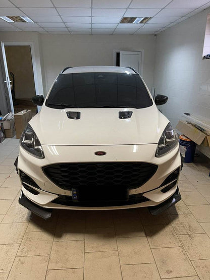 Cover on the hood type-B (2 pcs., ABS) - Reelken Auto