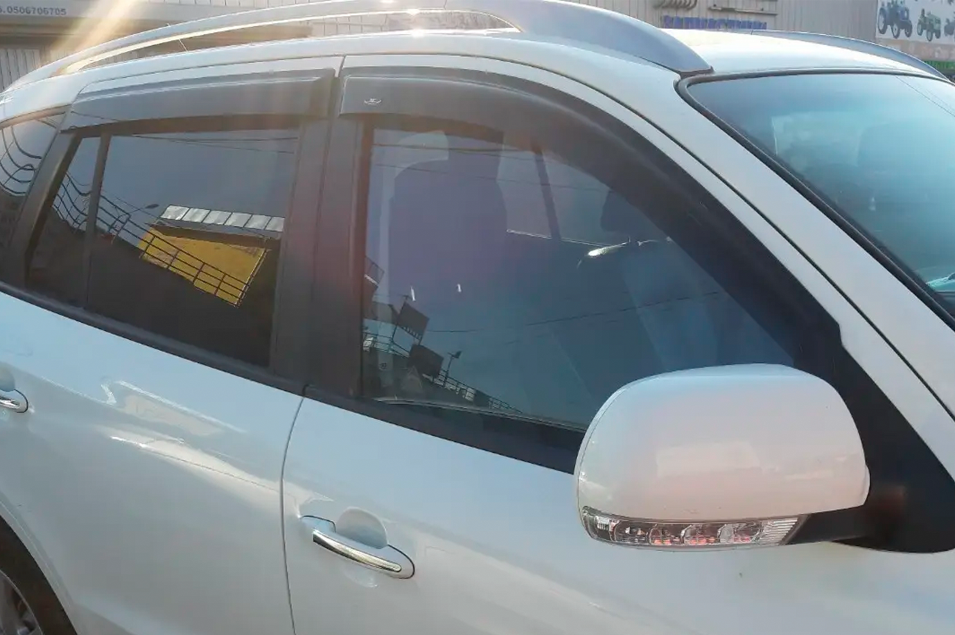 Window Deflectors (4 pcs, HIC) for Hyundai Santa Fe 4 2018-2023 - image 4