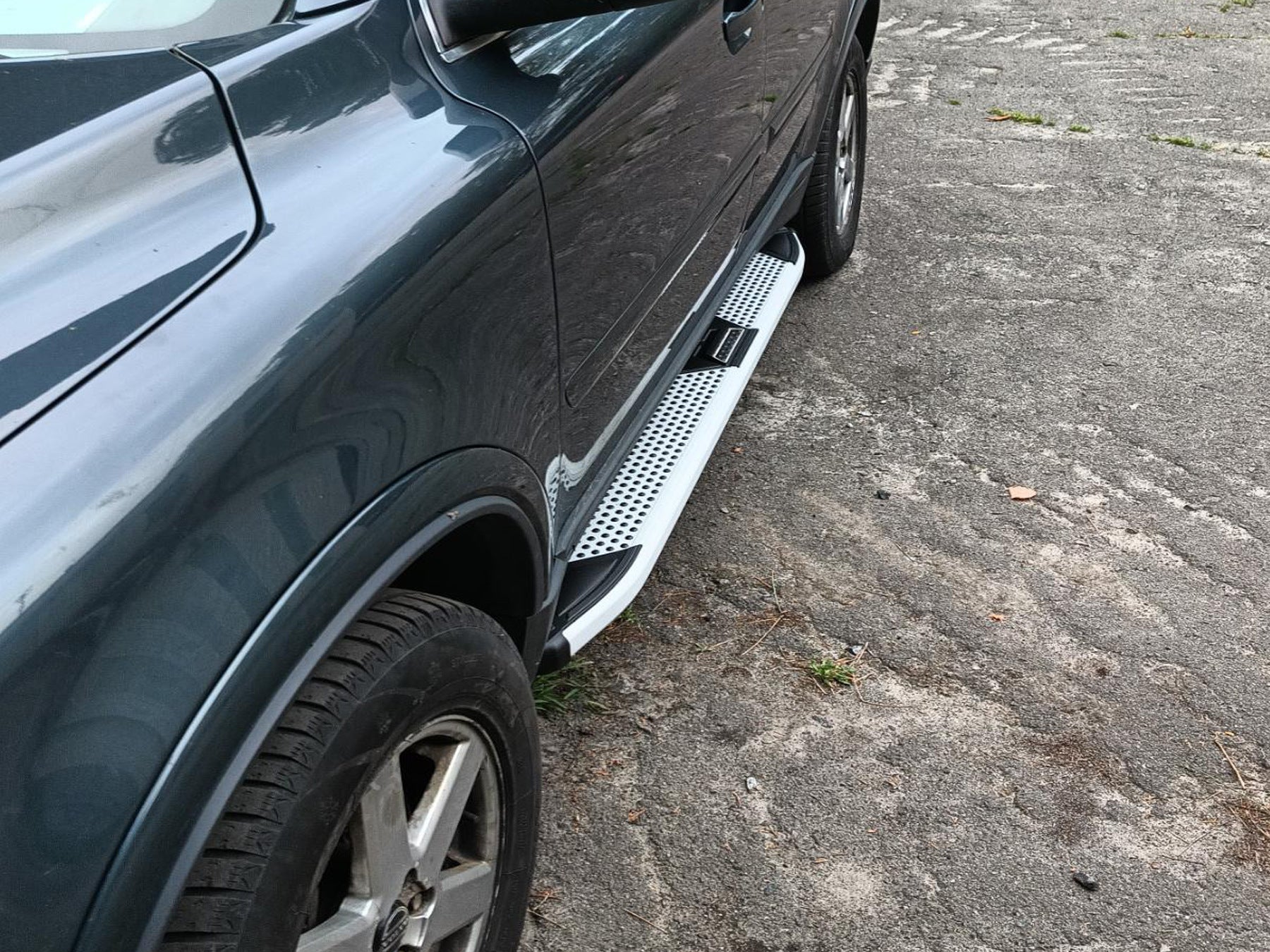 Side Steps Mevsim Grey (2 pcs, Aluminum) for Volvo XC90 2002-2014 - image 6