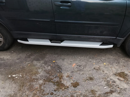Side Steps Mevsim Grey (2 pcs, Aluminum) for Volvo XC90 2002-2014 - image 4