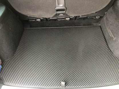 Trunk mat SW (EVA, black) for Peugeot 308 2007-2013 - Reelken Auto