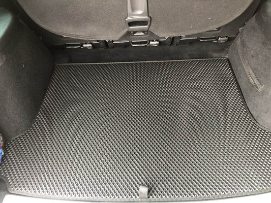 Trunk mat SW (EVA, black) for Peugeot 308 2007-2013 - Reelken Auto