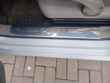 Stainless Steel Door Sill Protectors OmsaLine (4 pcs) for Volkswagen Caddy 2015-2020 - image 2