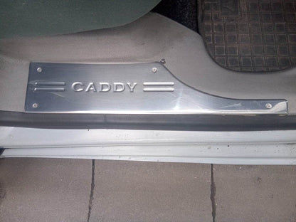 The sill plates OmsaLine (4-piece, stainless steel.) for Volkswagen Caddy 2015-2020 - Reelken Auto