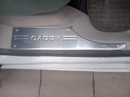 The sill plates OmsaLine (4-piece, stainless steel.) for Volkswagen Caddy 2015-2020 - Reelken Auto