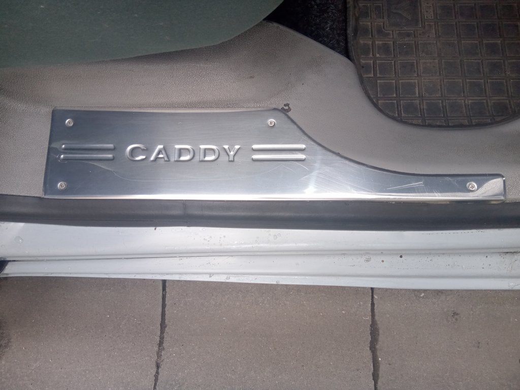 The sill plates (Omsa, stainless steel) for Volkswagen Caddy 2010-2015 - image 3