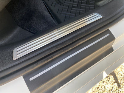 Carmos Stainless Steel Door Sill Protectors (4 pcs) for Volkswagen Passat B8 2015-2023 - image 7