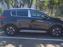 Stainless Steel Door Pillar Covers (6 pcs) for Kia Sportage 2015-2021 - image 1