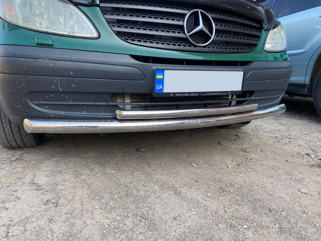 Lip lower ST014 (stainless) for Mercedes Vito W639 2004-2014 - image 4