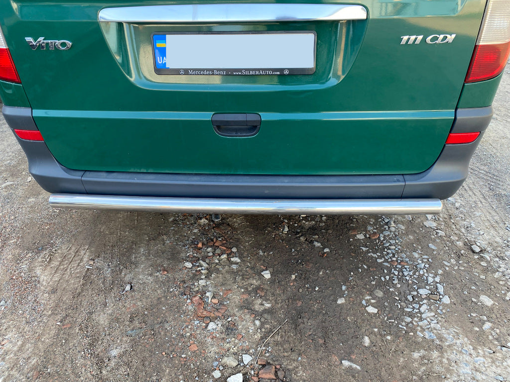 Rear Bar AK002 (Stainless Steel) for Mercedes Vito W639 2004-2014 - image 2