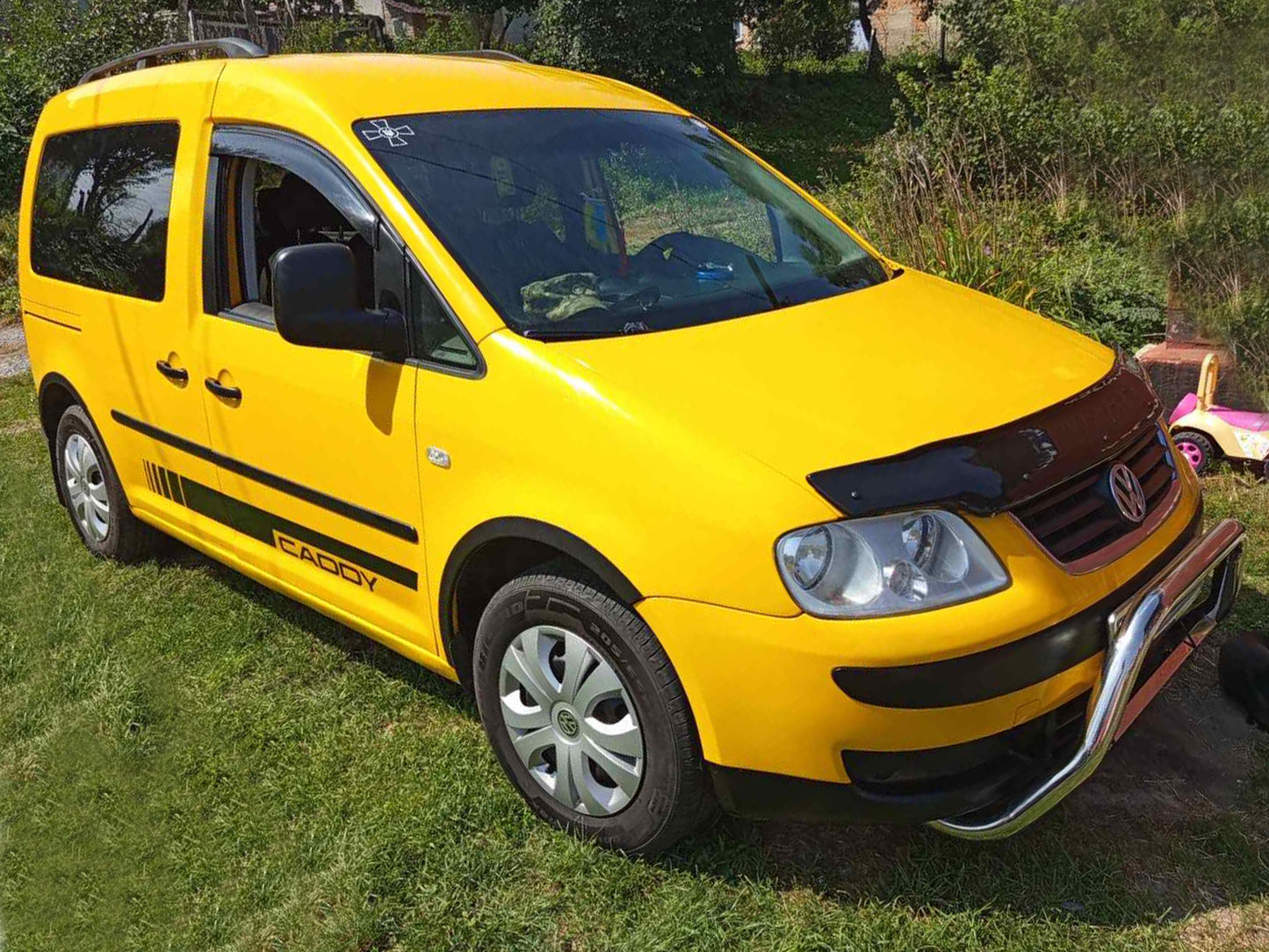 Hood Deflector (EuroCap) for Volkswagen Caddy 2004-2010 - image 12