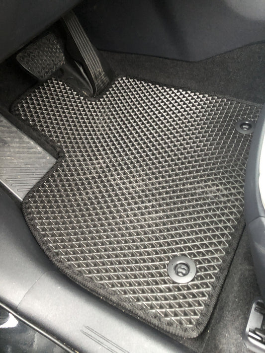 EVA Floor Mats (black) for Toyota bZ4X 2022- - image 1