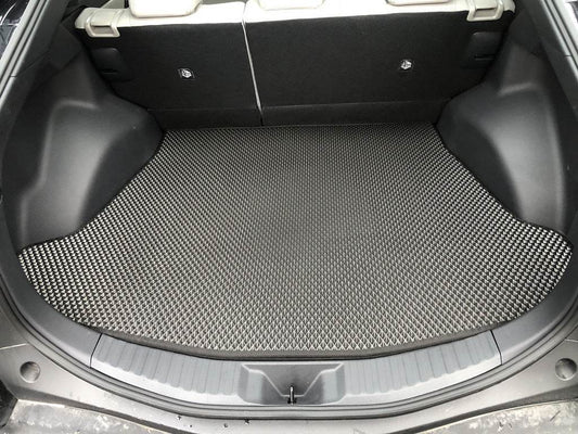 Trunk mat (EVA, black) for Toyota bZ4X - Reelken Auto