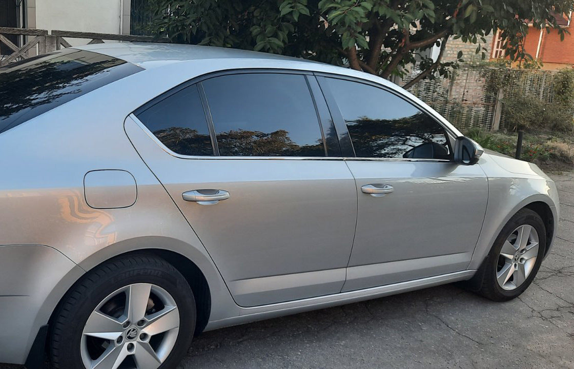 Window Trim (6 pcs, Stainless Steel) for Skoda Octavia III A7 2013-2019 - image 5