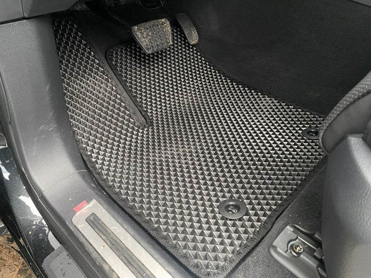 Interior carpets (EVA, black) for Lexus LX 500d/600 - Reelken Auto