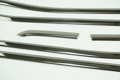 Window Trim Black Chrome (6 pcs, Stainless Steel) for Jeep Renegade 2014- - image 4