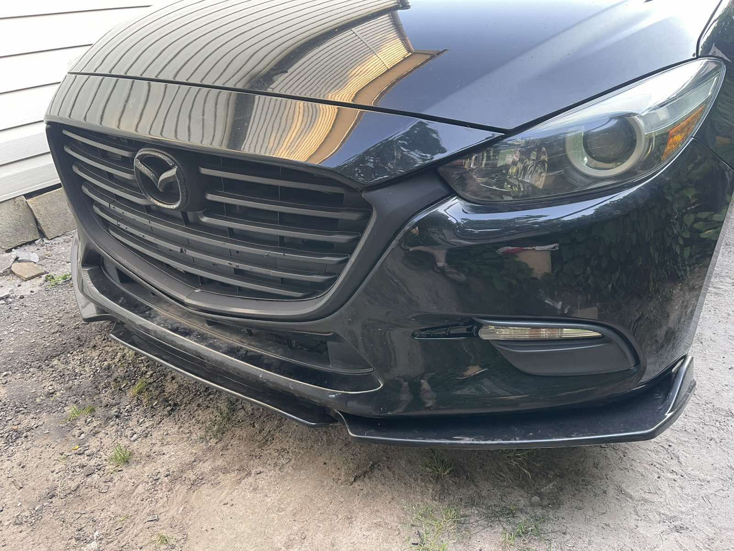 Universal Front Lip Niken Black (ABS) - image 12