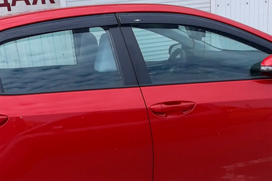 Window Deflectors (4 pcs, HIC) for Toyota Corolla 2013-2019 - image 2