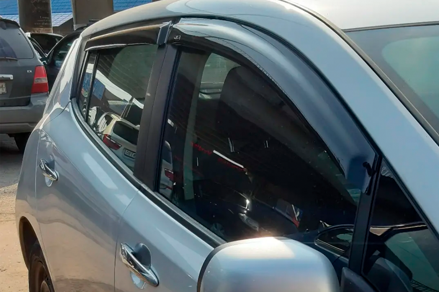 Window Deflectors (4 pcs, HIC) for Nissan Leaf 2010-2017 - image 7