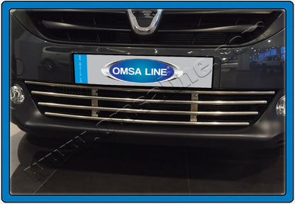 Front Bumper Grille Stainless Steel for Renault Lodgy 2013-2022 - image 2