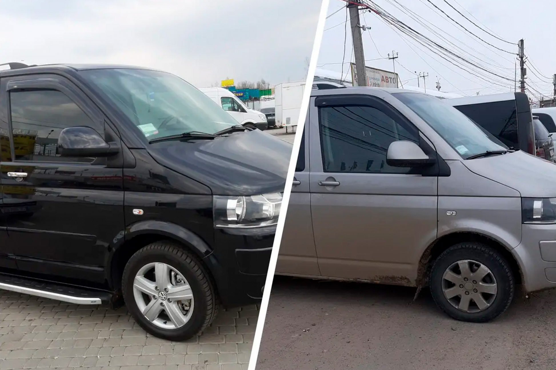 Window Deflectors (2 pcs, HIC) for Volkswagen T5 2010-2015 - image 12