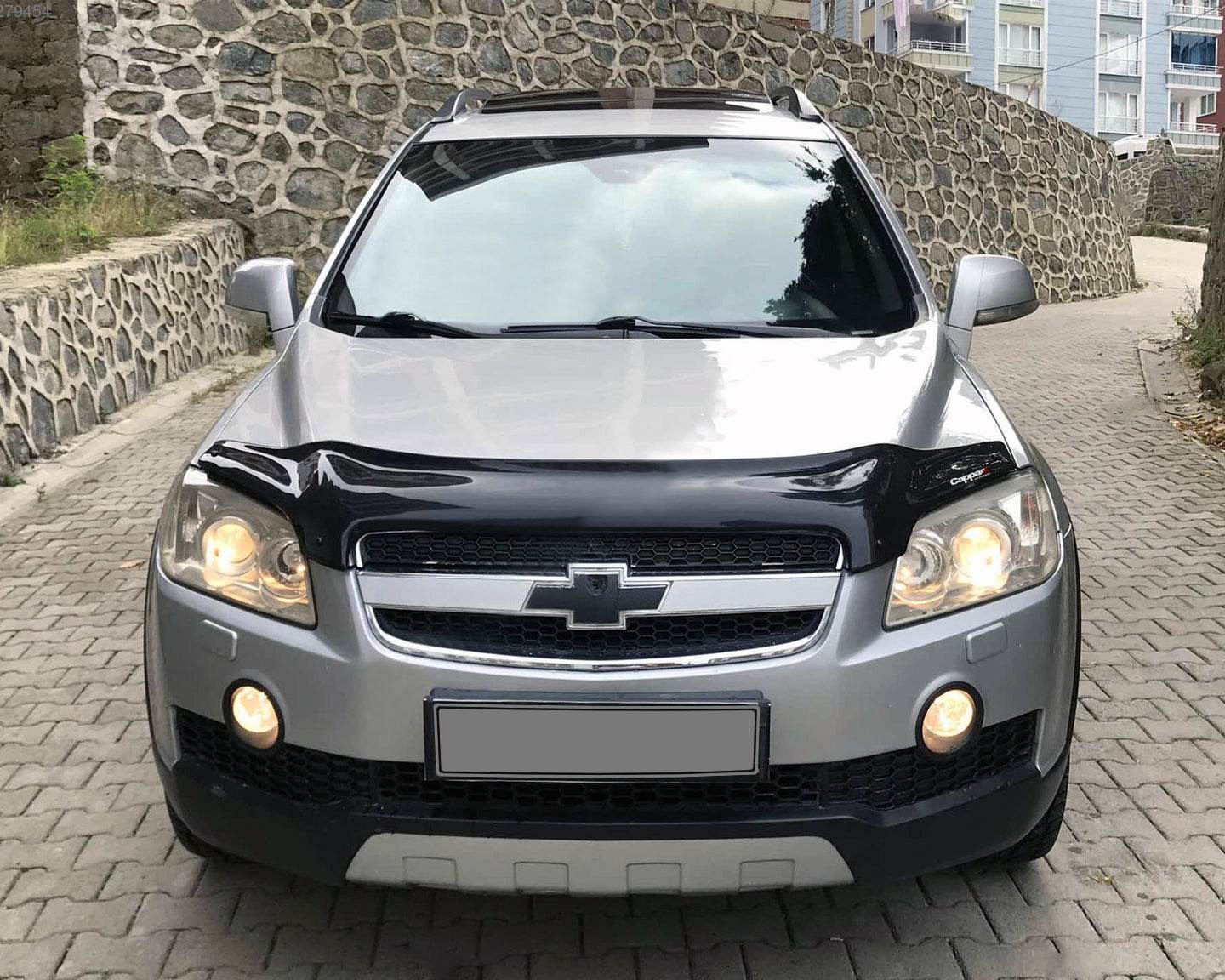 Hood deflector 2006-2011 EuroCap for Chevrolet Captiva 2006-2019 - Reelken Auto