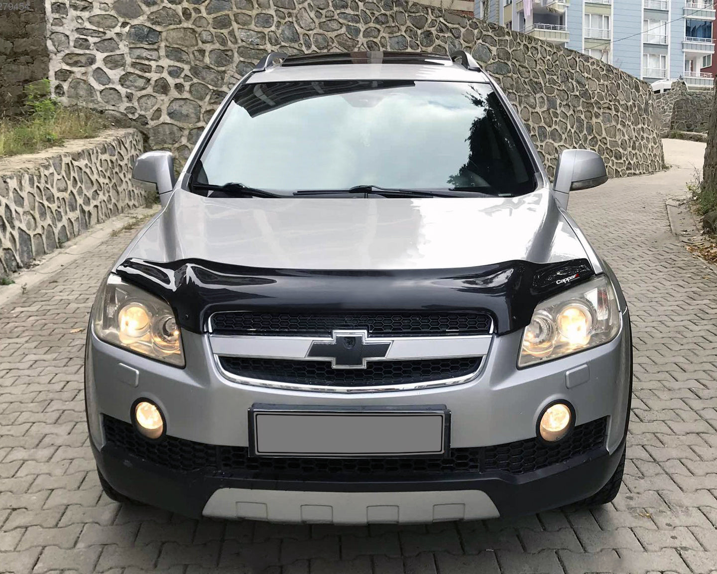Hood Deflector 2006-2011 EU (EuroCap) for Chevrolet Captiva 2006-2019 - image 1