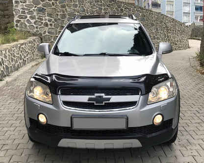 Hood Deflector 2006-2011 EU (EuroCap) for Chevrolet Captiva 2006-2019 - image 1