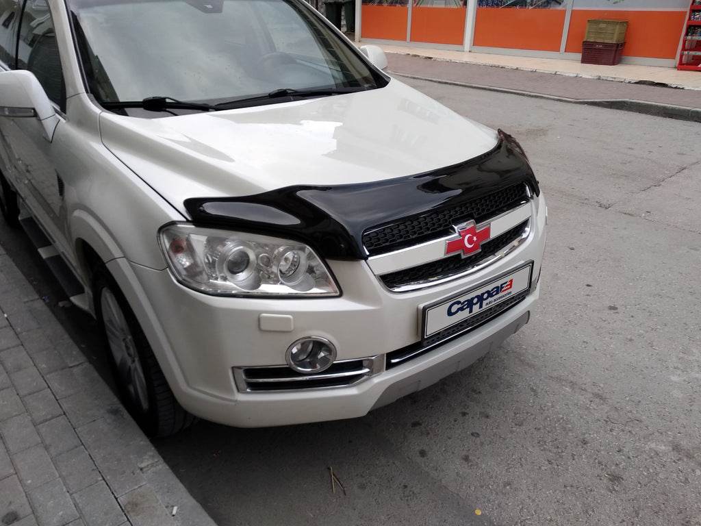 Hood deflector 2006-2011 EuroCap for Chevrolet Captiva 2006-2019 - Reelken Auto