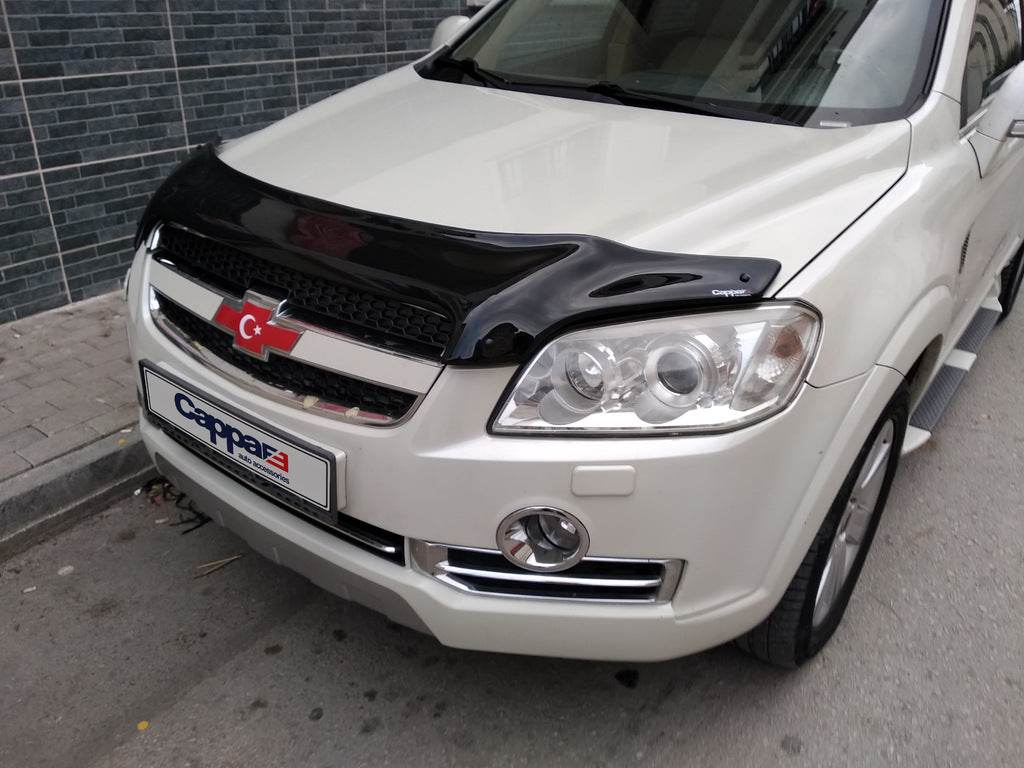 Hood deflector 2006-2011 EuroCap for Chevrolet Captiva 2006-2019 - Reelken Auto
