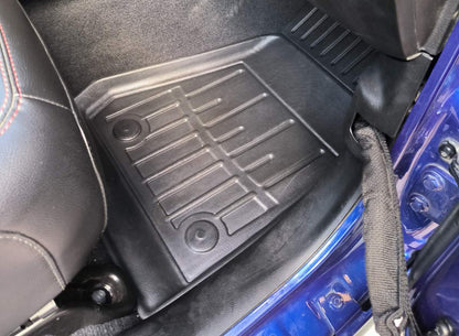 Stingray 3D Floor Mats (5D, 5 pcs, Polyurethane) for Jeep Wrangler 2018- - image 5