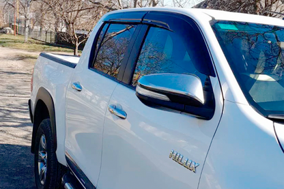 Window Deflectors (4 pcs, HIC) for Toyota Hilux 2015- - image 7