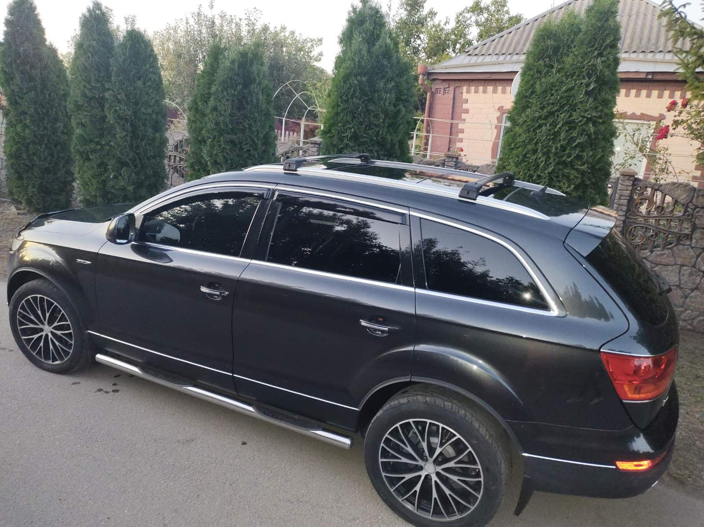 Roof rack (cross bars) for integrated roof rails Skybar V2 120 cm (set of 2) for Audi Q7 2005-2015 - image 5