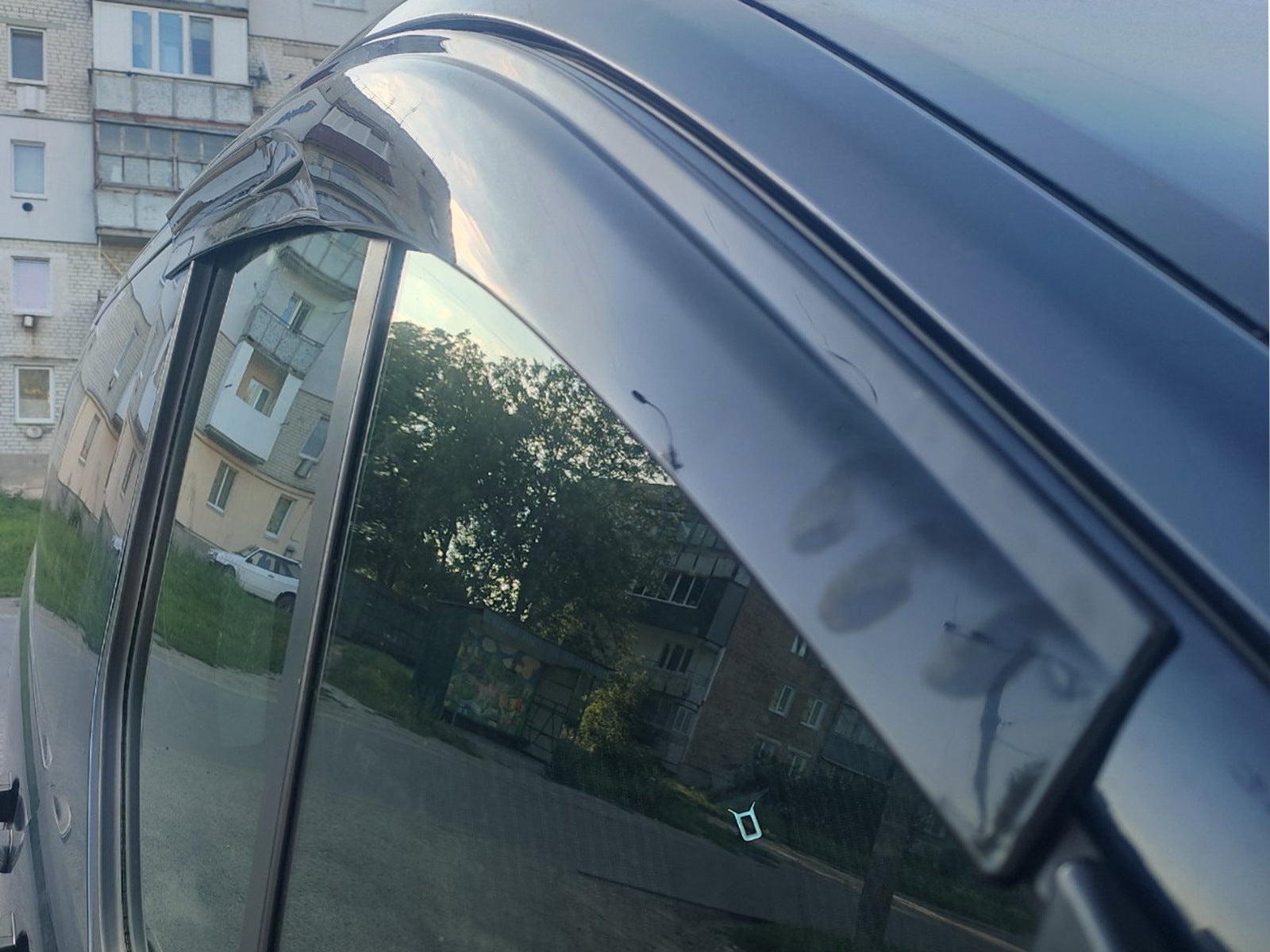 Window Deflectors (2 pcs, Sunplex Sport) for Ford Custom 2013-2022 - image 6