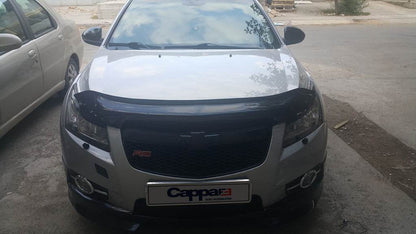 The hood deflector (Eurocap) for Chevrolet Cruze 2009-2015 - Reelken Auto