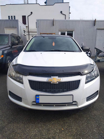 The hood deflector (Eurocap) for Chevrolet Cruze 2009-2015 - Reelken Auto