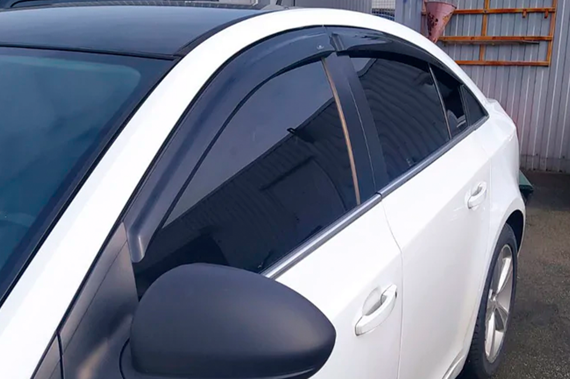 Window Deflectors SD (4 pcs, HIC) for Chevrolet Cruze 2009-2015 - image 7