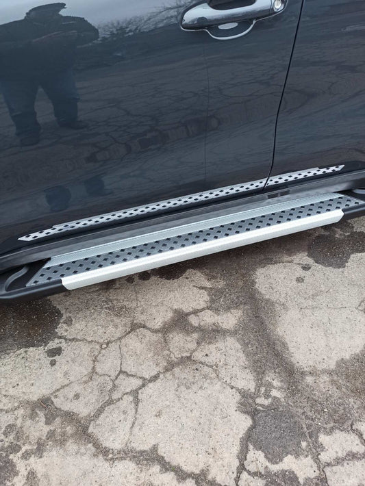 Side Steps New Vision Grey (2 pcs, Aluminum) for Kia Sportage 2015-2021 - image 2