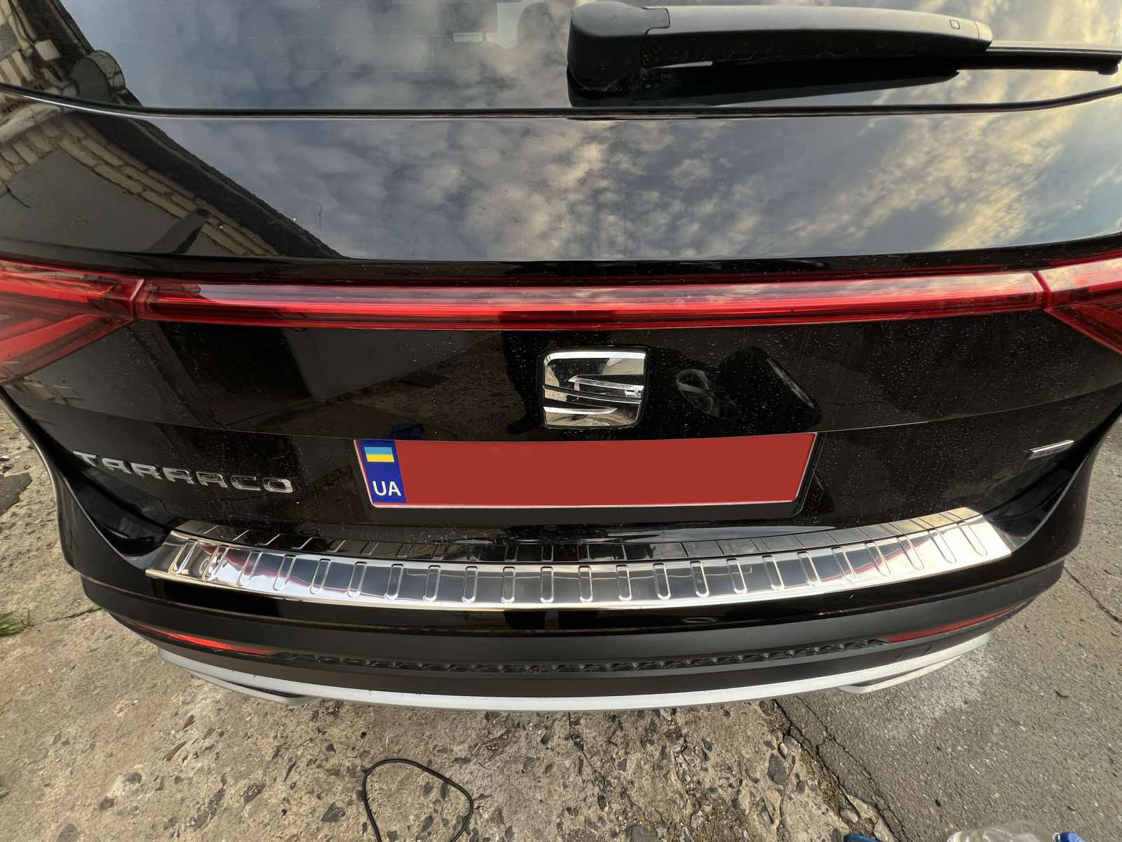 Rear bumper protector (Carmos) for Seat Tarraco 2018- - image 3