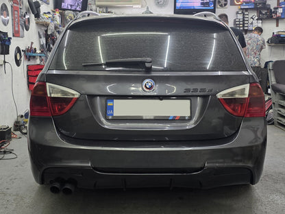 Rear Diffuser DPT V-5 (for E90 M-Sport, Gloss Black) for BMW 3 Series E90/E91 2005-2011 - image 3