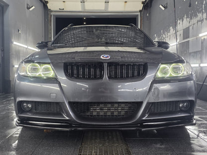 Kidney Grilles M-Look (for E-90/91, 2005-2008, Gloss Black) for BMW 3 Series E-90/91/92/93 2005-2011 - image 13