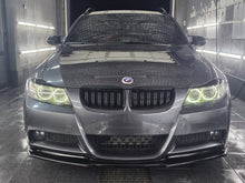 Kidney Grilles M-Look (for E-90/91, 2005-2008, Gloss Black) for BMW 3 Series E90/E91 2005-2011 - image 2