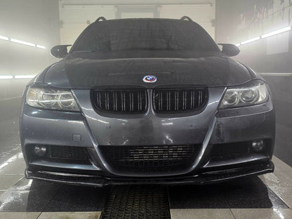 Kidney Grilles M-Look (for E-90/91, 2005-2008, Gloss Black) for BMW 3 Series E-90/91/92/93 2005-2011 - image 7