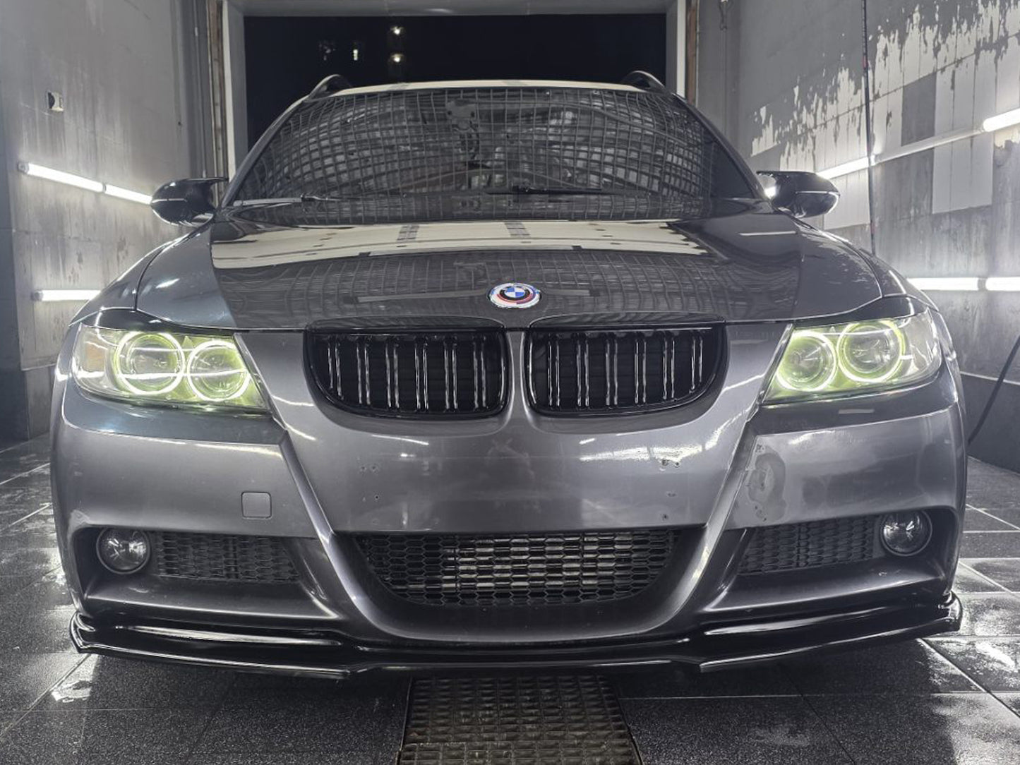 Front Lip DPT (for E90 M-Sport 2005-2008, Gloss Black) for BMW 3 Series E90/E91 2005-2011 - image 8